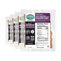 Fully Cooked Mild Breakfast Sausage Links (4 Pack)