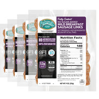 Fully Cooked Mild Breakfast Sausage Links (4 Pack)