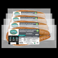 Organic No Sugar Added Smoked Sausage (4 Pack)