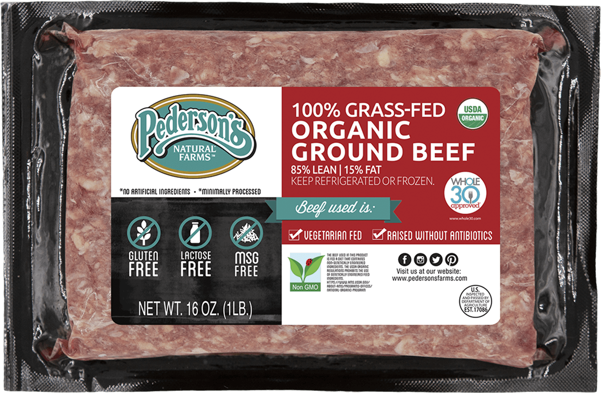 Grass Fed Meat Delivery - Organic Grass Fed Ground Beef.