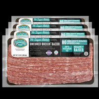 Uncured No Sugar Buckin' Bacon (4 Pack)